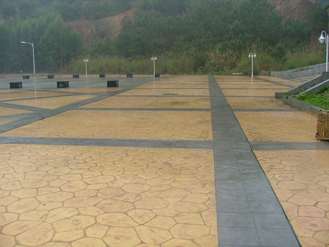 壓模混凝土地坪